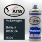 Preview: Volkswagen, Brilliant Black 2C, 9004: 400ml Sprühdose, von ATW Autoteile West.